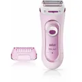 Braun Elektrokörperrasierer Silk-épil 5100, Aufsätze: 1, Kabelloser Elektrischer Rasierer und Trimmer rosa