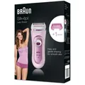 Braun Körperrasierer Braun Silk-épil LS 5100 Pink Damenrasierer, Kabellose Flexibilität rosa