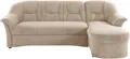 DOMO collection Ecksofa SARAFINA 232x146 cm, auch mit Federkern für noch mehr Sitzkomfort!, whlw. mit Bettfunktion, L-Form