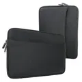 honju Darkroom Samsung Galaxy Tab S10+ / S9+ FE / S9+ / S8+ / S7 FE / S7+ Tasche (Neopren Sleeve mit großem Außenfach, Mikrofaser Innenseite, Leichtgängiger Reißverschluss)