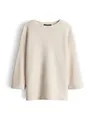 someday Damen Sweatshirt | UFENNA Regular Sweatshirt mit Rippstruktur Mellow mélange, 42