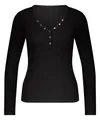 Hunkemöller Pyjamatop - Black - L