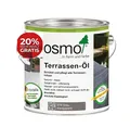 Osmo Terrassen-Öl grau 019 - 3 Liter + Ölsautuch
