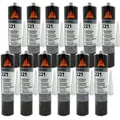 Sikaflex 221 Dichtstoff Kleber schwarz 12x 300ml Dichtmasse überlackierbar