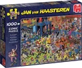 Jan van Haasteren - Rollschuh Disco - 1000 Teile Puzzle