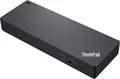 Lenovo ThinkPad Thunderbolt 4 WorkStation Dock Dockingstation 4 HDMI 2 x DP 2 x GigE 300 Watt OEM Großbritannien für P1 Gen 5 T14s 3 T16 1 X1 Carbon 10 Yoga 7 X13 3 (40B00300UK)