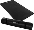 MOVIT® Gymnastikmatte, 190x100x1,5cm, Schwarz