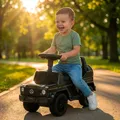 Actionbikes Motors Lauflernwagen Mercedes G350d | Rutschauto - Kinderauto - Rutschfahrzeug - Laufrad - Gehwagen - Laufwagen - Lernspielzeug - Rutscher Auto - Kinderfahrzeuge ab 1 Jahr (Schwarz 2in1)