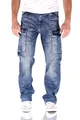 Big Seven Brian Vintage Aged Cargo Herren Jeans, Hosengröße:W46/L34