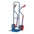 fetra Stahlrohr-Sackkarre B1331V - Vollgummibereifung Tragkraft 300 kg