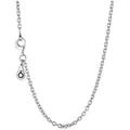 Pandora Damen-Kette ohne Anhänger zum Schmücken, 45cm, Silber