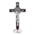 Kruzifix Jesus Christus Kreuz Statue Figur für Auto Home Chapel Decor  Silber