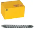 HELLA 2DA 343 106-221 Zusatzbremsleuchte - LED - 12V - Anbau/geklebt - Lichtscheibenfarbe: rauchgrau - LED-Lichtfarbe: rot - Kabel: 3000mm - Stecker: offene Kabelenden - hinten