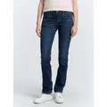 TOM TAILOR Straight-Jeans Jeanshosen TTALEXA STRAIGHT Jeans blau W28/L34