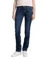 TOM TAILOR Damen 1008146 Alexa Straight Jeans, 10282 - Dark Stone Wash Denim, 28W / 34L EU