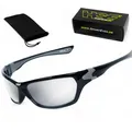 HSE - SportEyes Sportbrille HIGHSIDER, Steinschlagbeständig durch Kunststoff-Sicherheitsglas