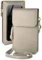 moex Handyhülle moex® CitySling für Samsung Galaxy A41, Handytasche zum Umhängen kleine Handtasche mit Handyfach Touch-Fenster