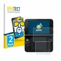 BROTECT Entspiegelungs-Schutzfolie für Nintendo 3DS XL SPM7800 (2 Stück) Matte Displayschutz-Folie, Anti-Reflex, Anti-Fingerprint