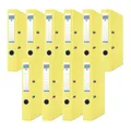 Set mit 10 A4-Ordnern DONAU Premium PP Gelb