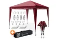 Casaria Pavillon, Pop-Up 300x300 cm Witterungsbeständig UV-Schutz 50+ inkl. Tasche
