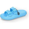 DOCKERS BY GERLI Badelatschen Damen blau 37 - Blau - 37