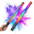 Rollei Lumis Glow RGB Videoleuchte Lichtstab Fotografie, Handheld Tube Light mit 360° volle Farben 2500~9000K und 20 Lichteffekte für Lightpainting, Led-Leuchtstab-Protrait-Fotografie-Licht