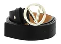 Valentino Hampton Plaque Buckle Belt W105 Nero/Oro - kürzbar