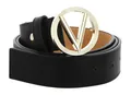 VALENTINO Hampton Plaque Buckle Belt L Gürtel Nero / Oro
