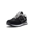 New Balance 574v3, Sneaker, Herren, Schwarz/Weiß, 41.5 EU