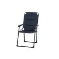 SIENA GARDEN Camping-Stuhl "Premium", BxHxT: 68 x 100 x 57,5 cm, Aluminium - blau