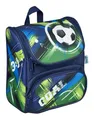 Scooli Cutie Prescool Backpack Rucksack Rucksack Soccer Champ dunkelblau grün