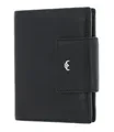Golden Head Dublin RFID Protect Kombischeintasche mit Riegel 1238 Schwarz Neu