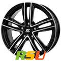 RC-Design RC27 schwarz front-poliert 7.5x17" ET28 LK5 112 ML 66.6 Alufelgen 1...