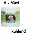 6x KRÄUTERHOF Pferdebalsam kühlend Rosskastanie Rosmarin 6x 500ml