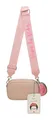 Fritzi x Frida Kahlo Easy Go Canvas Crossbody Bag Melon Damen Umhängetasche Handtasche Freizeit Alltag Festival Reißverschluss Canvas 12 x 19.5 x 7.5 cm, Gelb