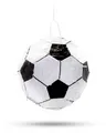 Party Factory Pinata Fußball schwarz weiß 27cm Durchmesser Partyspiel für Kinder