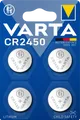 VARTA LITHIUM Coin CR2450 Blister 4 Lithium-Knopfbatterie