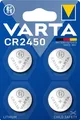 4 Varta 6450 Professional CR 2450 Lithium Knopfzelle Batterien im 4er Blister