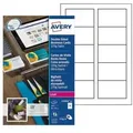 AVERY ZWECKFORM - Avery Quick&Clean - Weiß - 54 x 85 mm - 270 g/m2 - 250 Karte(n) (25 Bogen x 10)