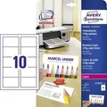 Zweckform C32026-25 Premium Visitenkarten, 85 x 54 mm, beidseitig beschichtet, 250 Karten / 25 Bogen
