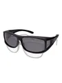 ActiveSol Sonnenbrille Überzieh-Sonnenbrille Classic, Herren polarisierte, UV-Schutz, Mit Seitenfenster