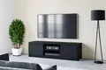 Lowboard HOME AFFAIRE "DINGO", schwarz (grafit, schwarz matt), B:120cm H:35,5cm T:38cm, Sideboards, Lowboard, zeitloser TV-Schrank, TV-Board Breite 120 cm, grifflose Fernsehschrank