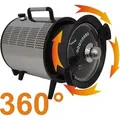 Syntrox Germany Mini Backofen Rotierend 5L 690W Edelstahl - Rot