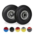 Sackkarrenrad Schubkarrenreifen Vollgummireifen pannensicher 2er Set 26 cm