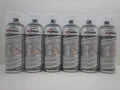 6x Förch L215  Lack Schwarz Hochglanz Sprühlack Sprühdose Spraydose RAL9005