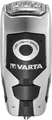 VAR LED DYNAMO - LED-Taschenlampe Dynamo Light, 28 lm, silber / grau, Li-Ion-Akku