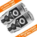 2 x Varta Taschenlampe LED Dynamo Light inkl. Li-Ion Akku mit Kurbel 17680 28 Lm