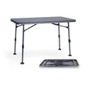 BERGER Molveno Campingtisch | Klapptisch Höhenverstellbar 115 x 70 cm Alu Campingtisch Klappbar Camping Tisch Gartentisch Klappbar | Falttisch Esstisch Balkon Klapptisch Garten Terrasse