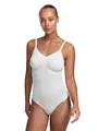 cfab Shapewear Damen Body Bauchweg mit Slip, Sculpting Bodysuit figurformend für Taille und Mitte, verstellbare Träger, glatte Silhouette unter Kleidung, Strong Support, weich atmungsaktiv XS-5XL Slim