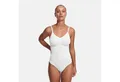 cfab (creamy fabrics) Shaping-Body Bodysuit Sculpting Shapewear mit Slip-Weiß-XS (1-tlg)